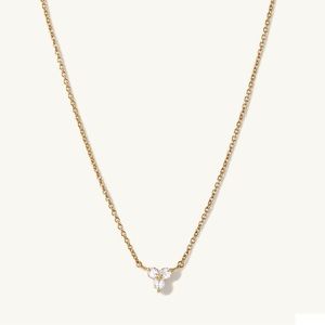 Mejuri Lotus Necklace